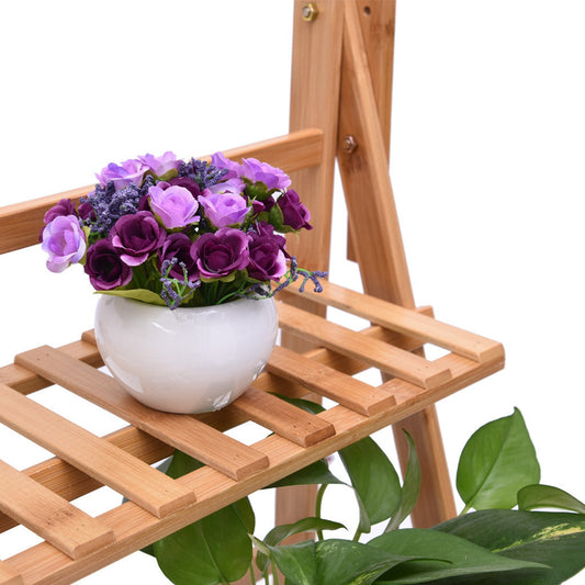 Eco Friendly Bamboo Stand  - Planter Storage Rack - Free Shipping