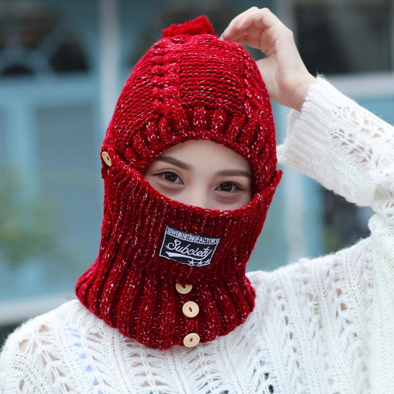 Wool Fleece Lei Feng Hat Windproof And Warm Winter Body Keep Warm