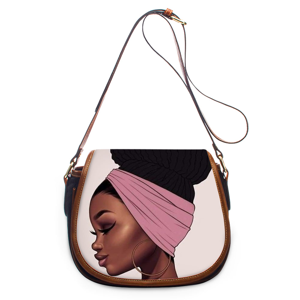 Print Shoulder Bag Ladies Messenger Bag Luxury Designer Female Bag PU Print on Demand