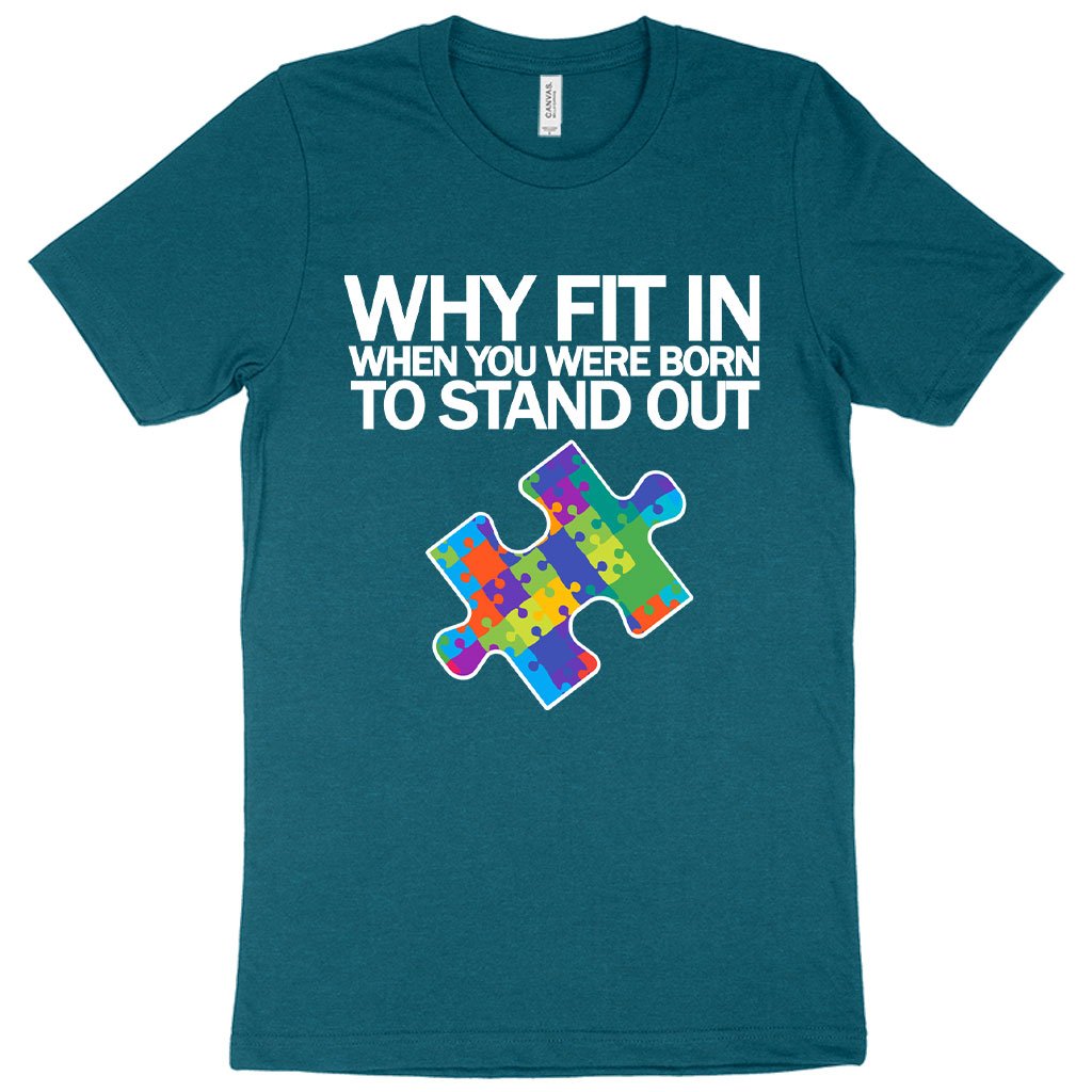 Heather Autism Puzzle T-Shirt - Autism T-Shirt Ideas - Autism Awareness T-Shirt