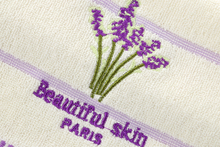 32 Strands Of Lavender Scented Cotton Towel