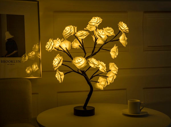 Elegant Delight Flower Lamp