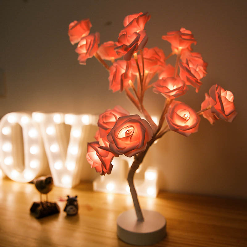 Elegant Delight Flower Lamp