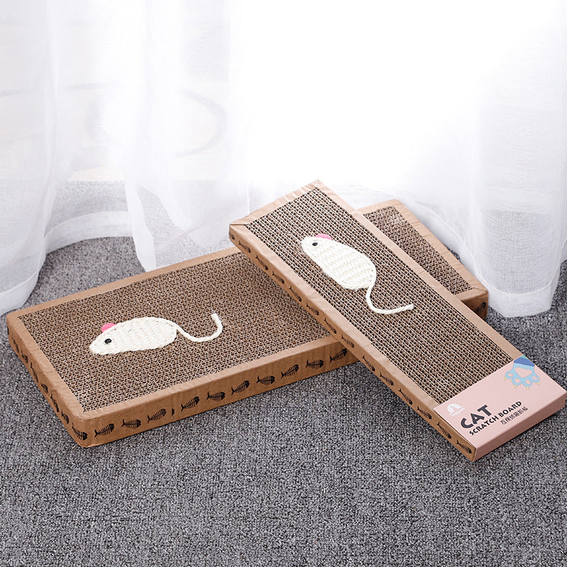 Something is Fishy! Cat scratching board (50 pcs)