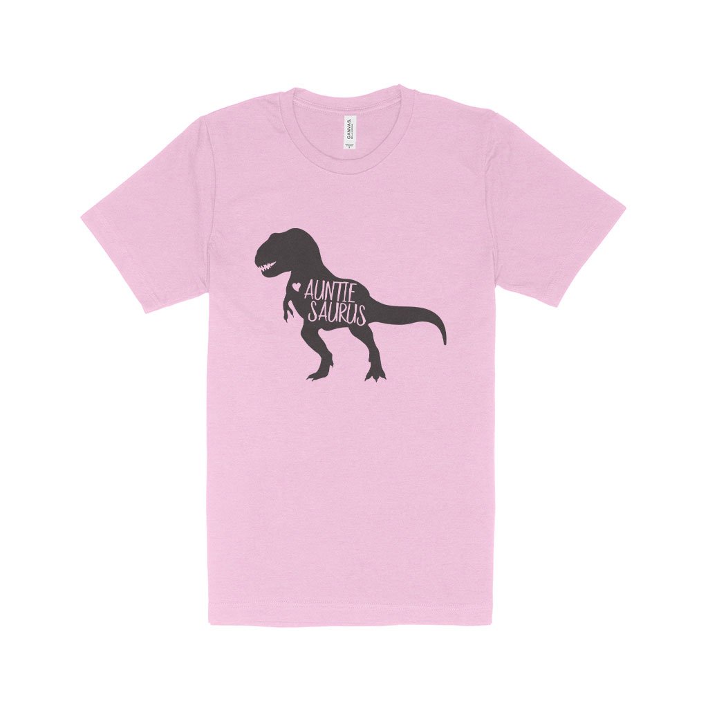 Aunt Dinosaur Heather T-Shirt