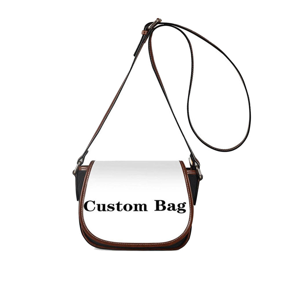 Print Shoulder Bag Ladies Messenger Bag Luxury Designer Female Bag PU Print on Demand