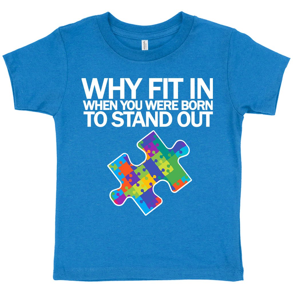 Toddler Autism Puzzle T-Shirt - Autism T-Shirt Ideas - Autism Awareness T-Shirt