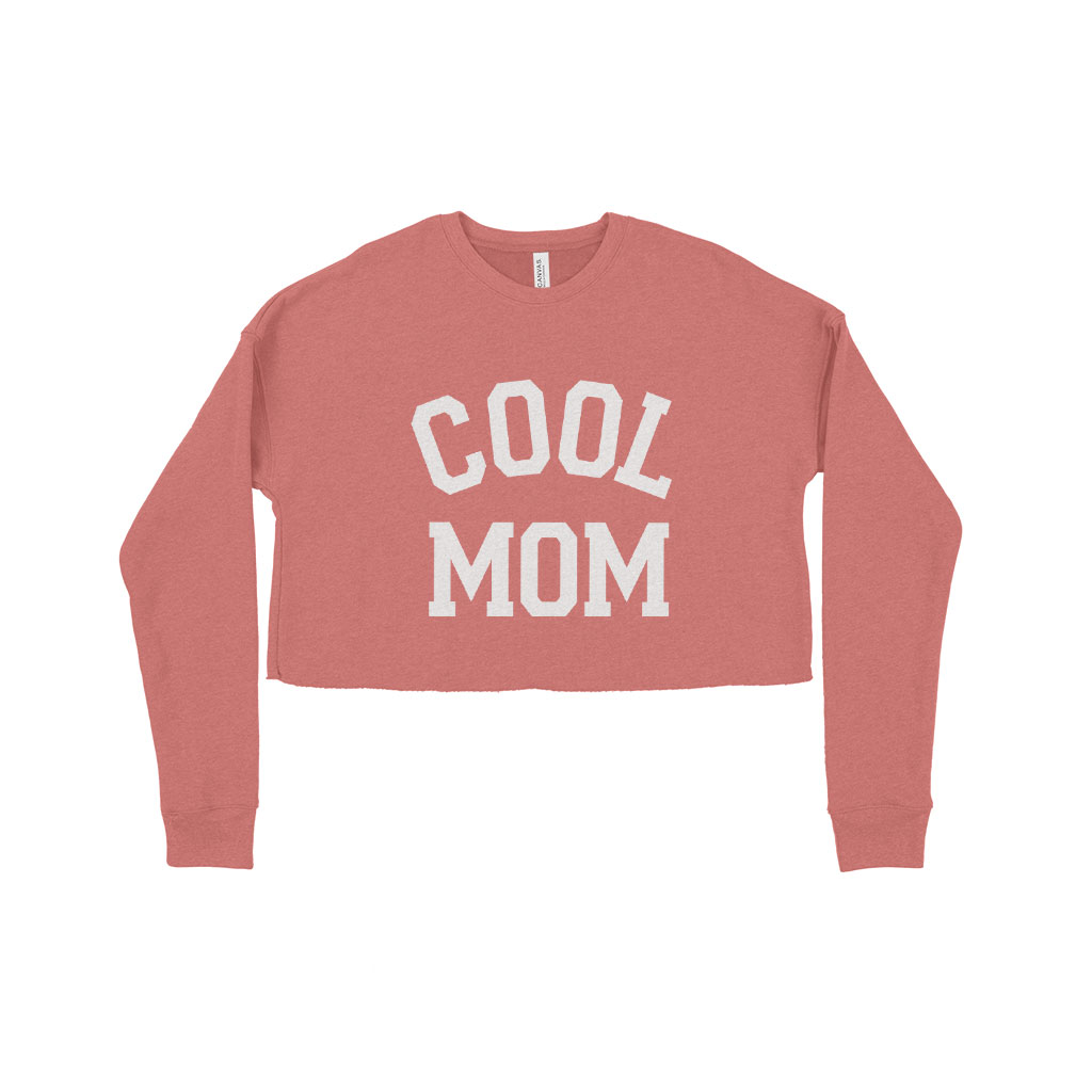 Cool Mom Women's Cropped Fleece Sweatshirt