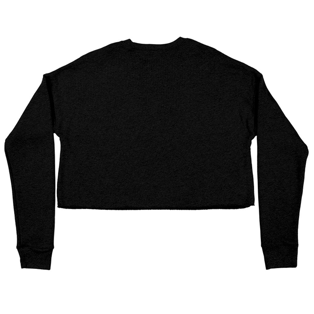 Women's Cropped Fleece Autism Puzzle Sweatshirt - Autism Sweatshirt Ideas - Autism Awareness Sweatshirt