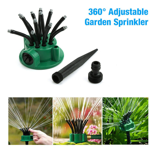 Multi Lawn Garden Sprinkler Watering - 360