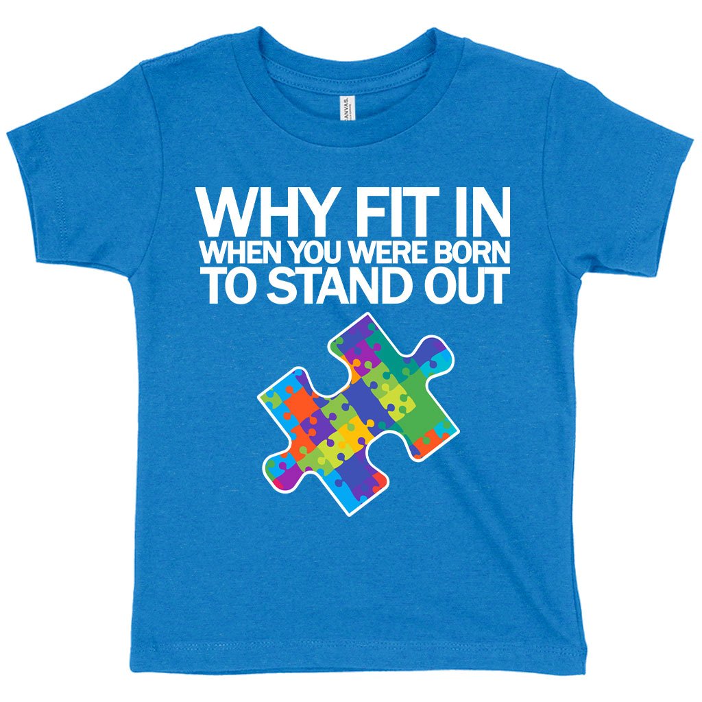 Toddler Autism Puzzle T-Shirt - Autism T-Shirt Ideas - Autism Awareness T-Shirt