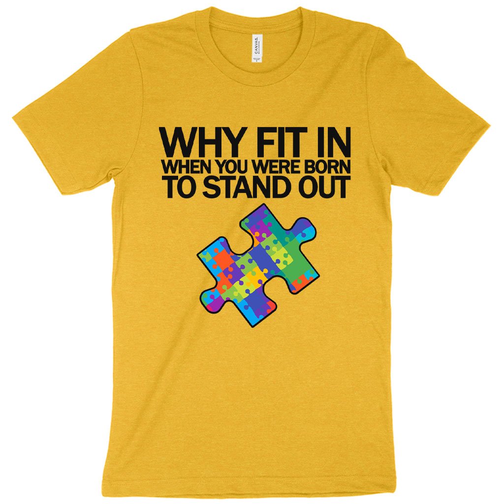 Heather Autism Puzzle T-Shirt - Autism T-Shirt Ideas - Autism Awareness T-Shirt