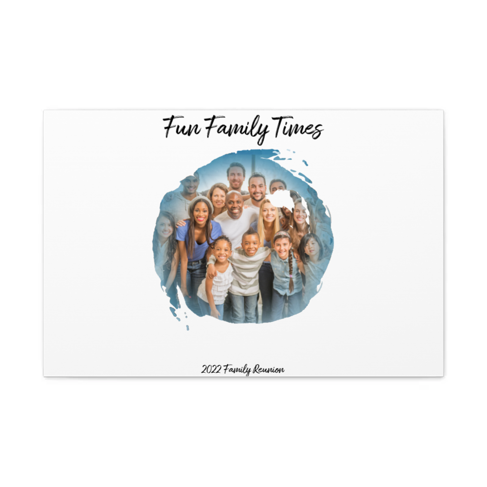 Personalized Canvas Gallery Wraps for family & Love ones (live view in our online store)