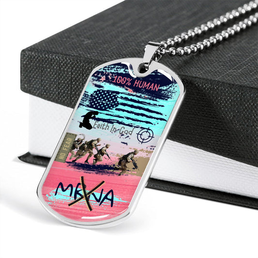 Military Necklace - Freedom Necklace - A gift that was fought for!